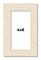 4x8 Wide Barnwood Picture Frame with UV-Resistant Acrylic & Acid Free Backing, Available in 6 Paint Finishes - Grey, Brown, White, and Black